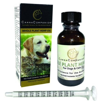 Canna Companion whole plant hemp oil